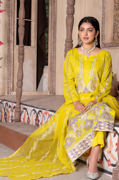 Mehr-e-Zar | Lawn - Embroidered