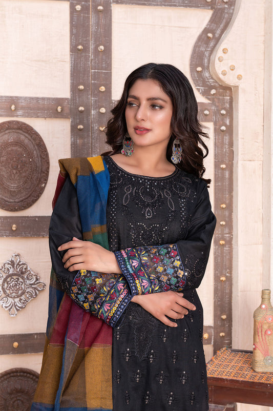 Noor e Raaz | Lawn - Embroidered