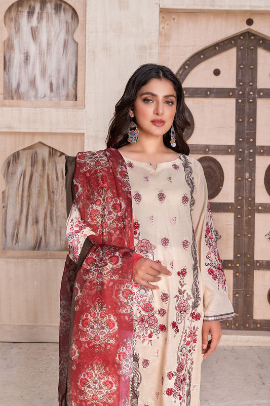 Shireen Gul | Lawn - Embroidered