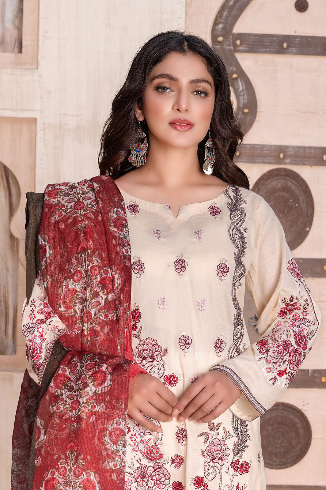 Shireen Gul | Lawn - Embroidered